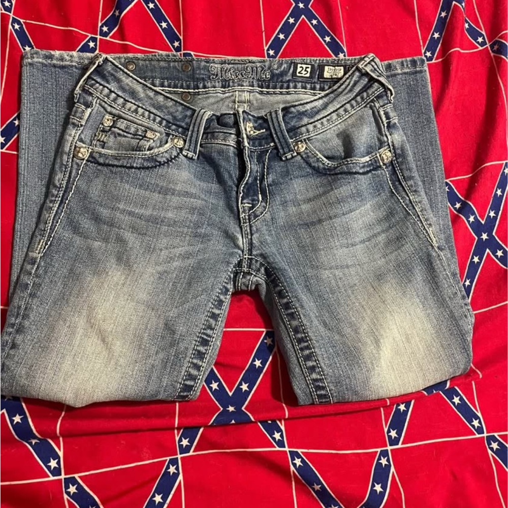 Miss Me Light Blue Skinny Jeans